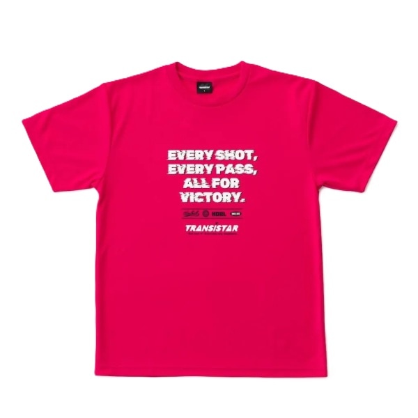 トランジスタ TRANSISTAR ハンドボール ウェア 半袖 Tシャツ プラクティスシャツ HB DRY S/S T-shirts INSPIRE HB26TS11 PK ホットピンク 26aw