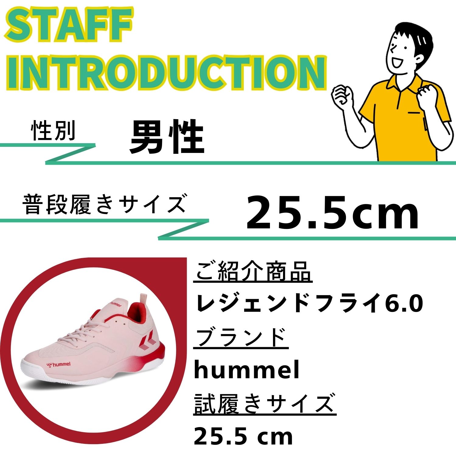 ヒュンメル (hummel) ハンドボール インドアシューズ レジェンドフライ6.0 ホワイト×レッド ワイドラスト 軽量 HAS8042-1020
