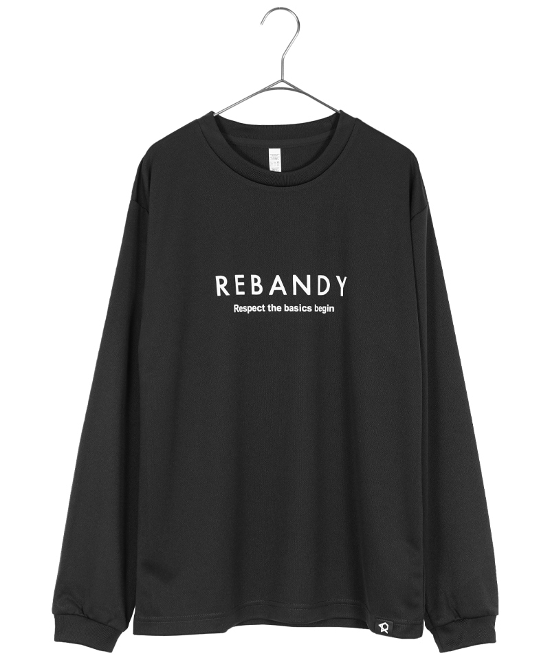 SOCCER MARKET すべての商品 REBANDY（レバンディ）反転ロゴロングプラクティスシャツ（ブラック）