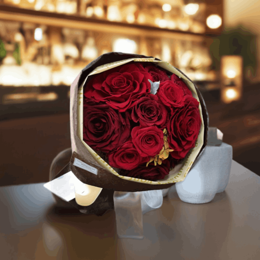 プリザーブドフラワー バラ ダズンズローズ プレゼント 12本 バラの花束 プリザーブドフラワー 花束 バラ 誕生日 記念日 プロポーズ お祝い