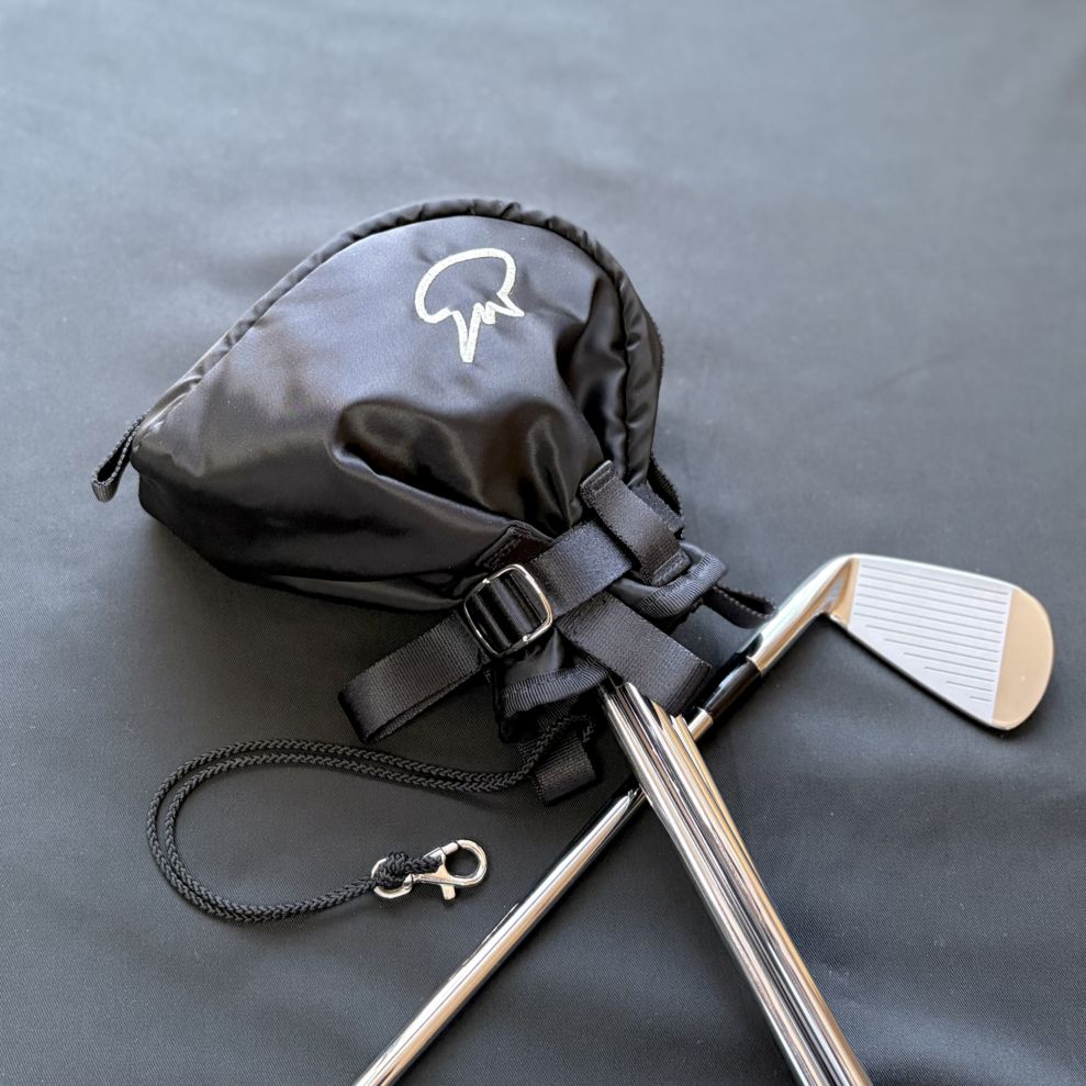 アイアンカバー【シルバー刺繍】