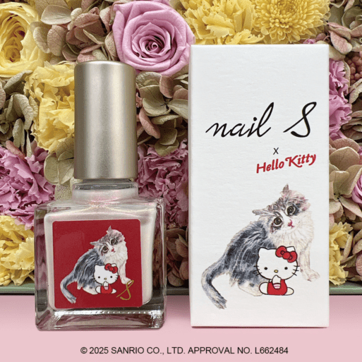 【予約販売】ネイルエス　ribon pearl red【発送時期2/25～27】