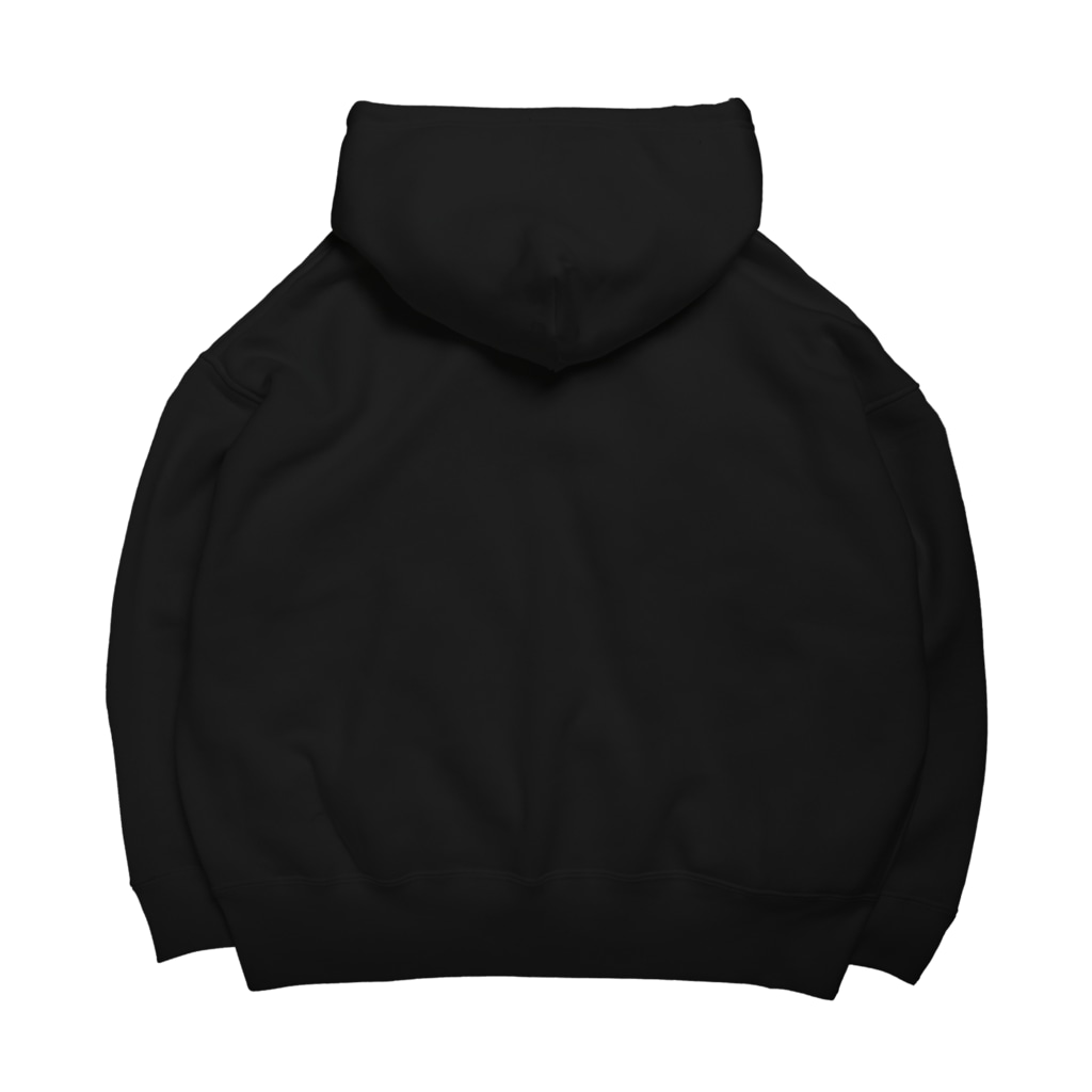 裏起毛パーカー　ロゴ　black