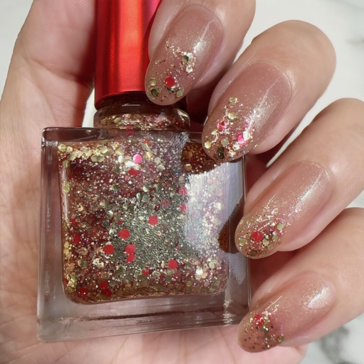 ネイルエス　tea sherbet jem