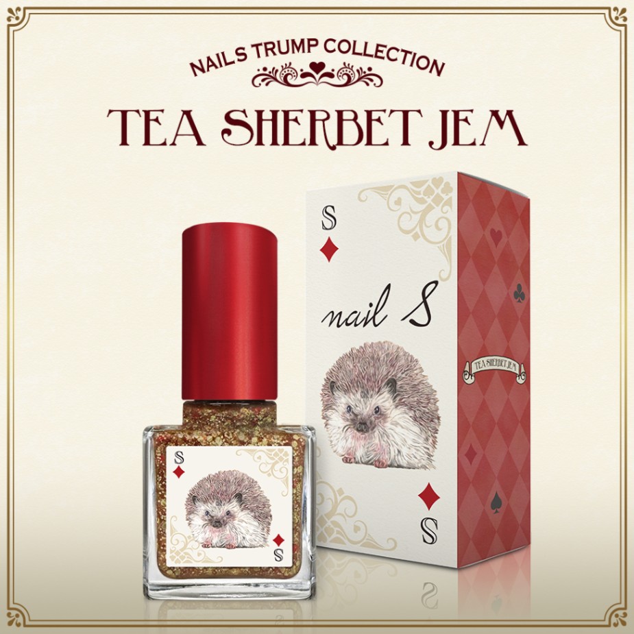 ネイルエス　tea sherbet jem