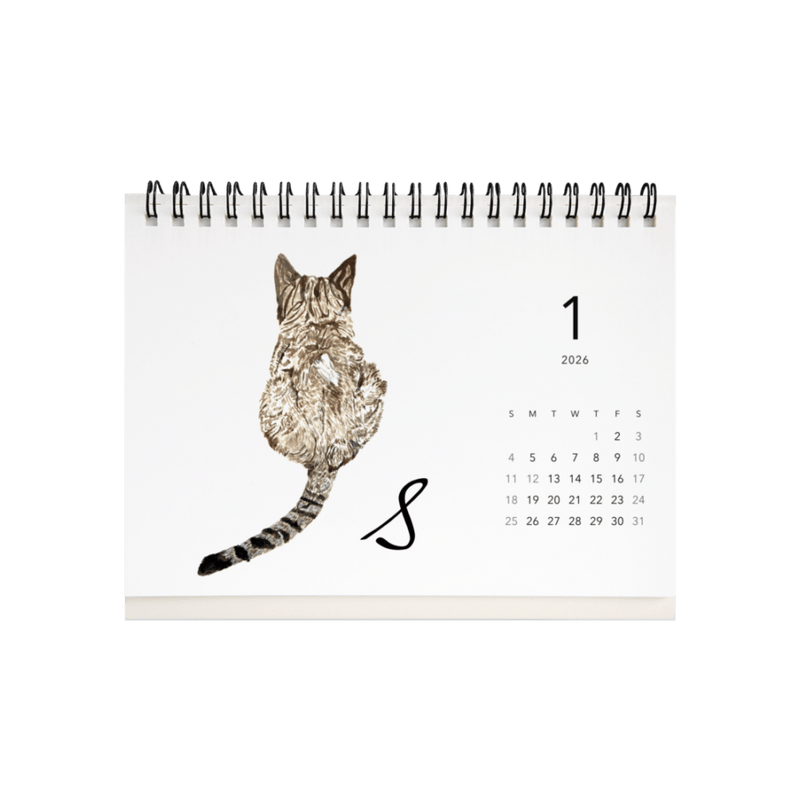 【発送時期3月下旬～4月上旬】】ネイルエスカレンダー2026 【ネイル商品同封不可】