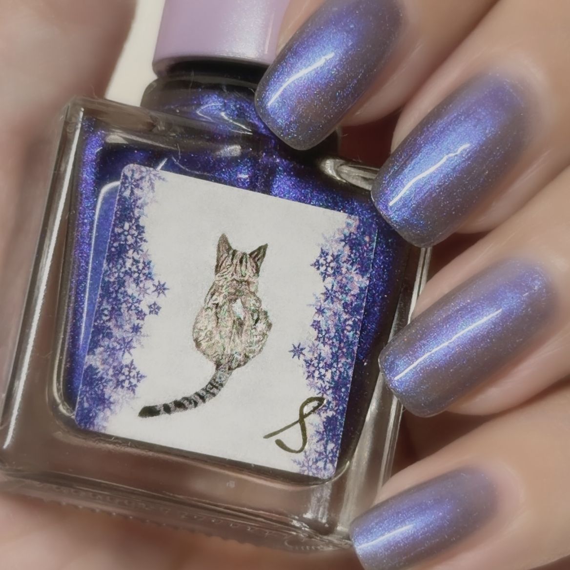 【予約販売】1185 ネイルエス　Moonlit Snowman【発送時期2/25～27】