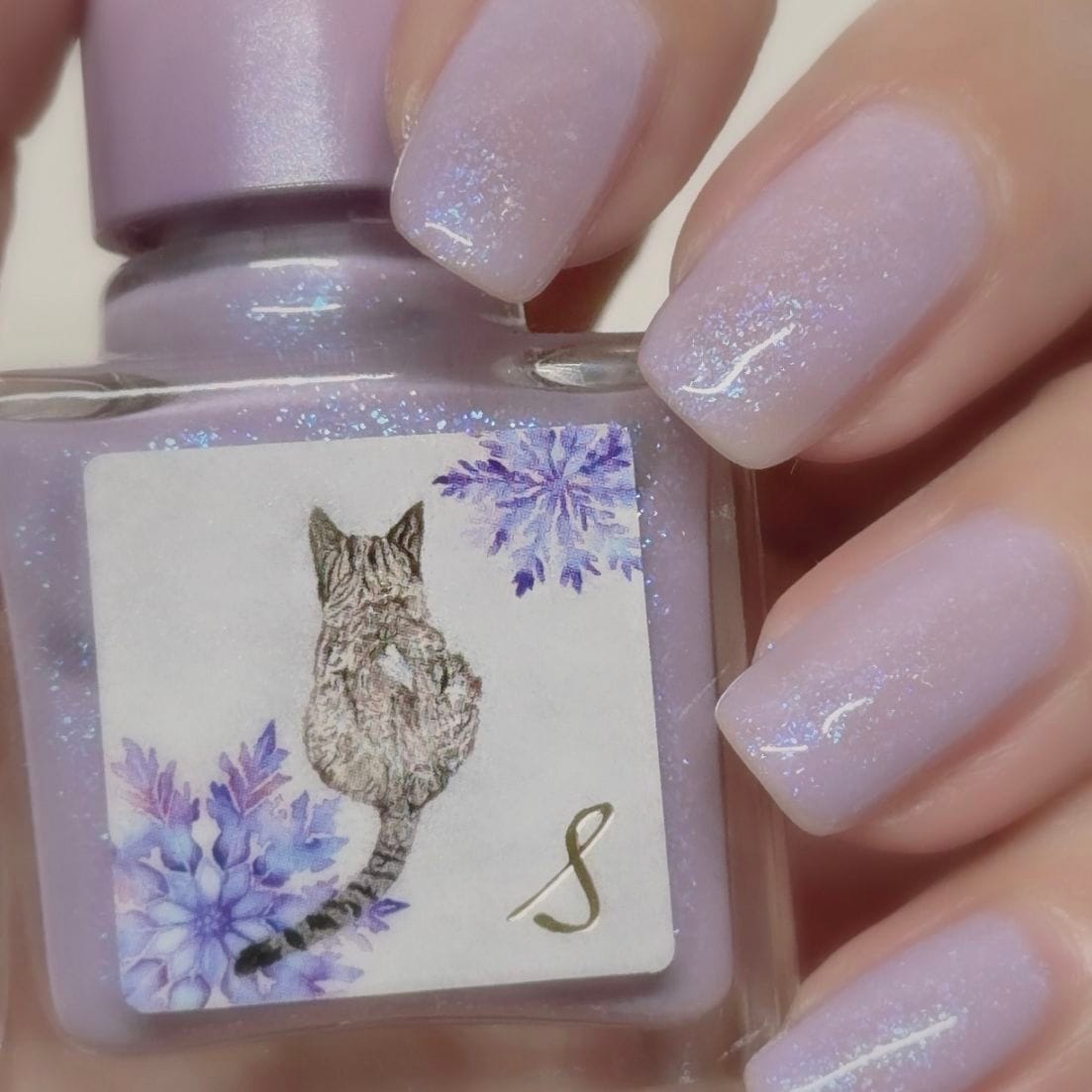 【予約販売】1183 ネイルエス　Fluffy Snowman【発送時期2/25～27】