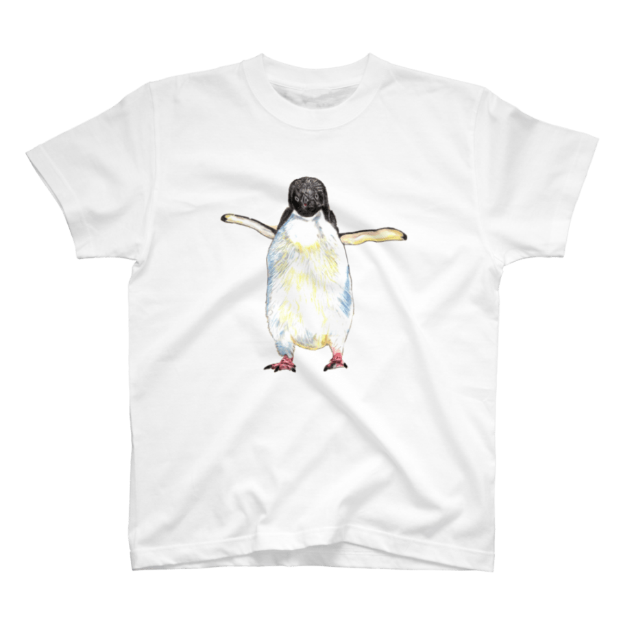 【発送時期7月上旬～7月中旬】アデリーペンギンTシャツ【ネイル商品同封不可】