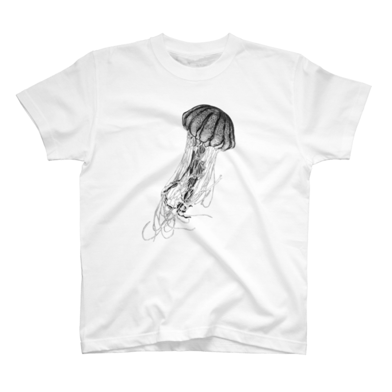 【発送時期10月下旬～11月上旬】くらげTシャツ【ネイル商品同封不可】