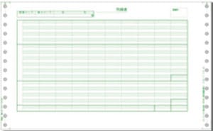 PCA PA122G 給与振込依頼書