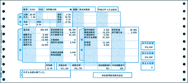 200028 給与明細書連続用紙封筒式 500セット