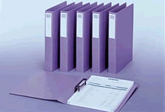 333001 ページプリンタ用バインダーA4版（６冊）