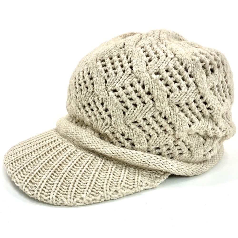D KNIT CASQUETTE