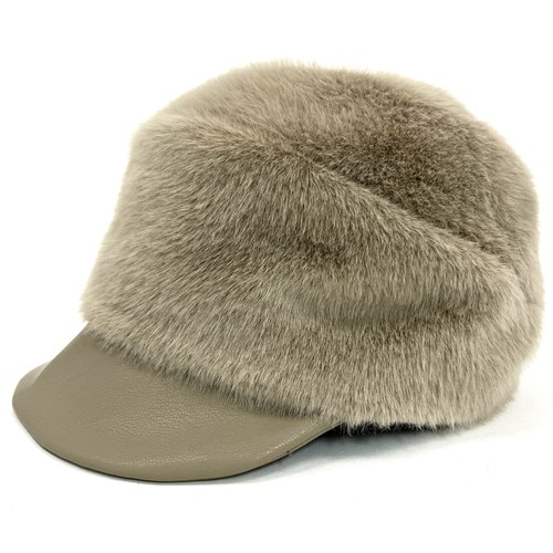 【秋冬】【新作】GIGI FUR CASQUETTE