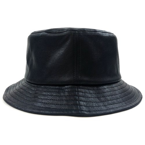 FK LEATHER BK HAT XL
