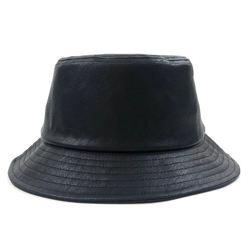 FK LEATHER BK HAT XL