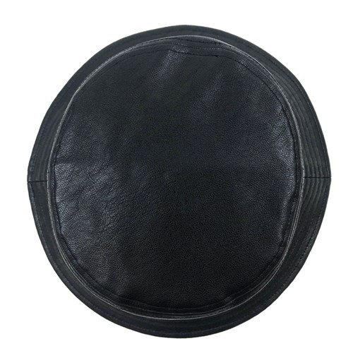 FK LEATHER BK HAT XL