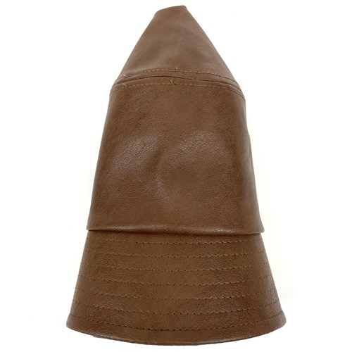 FK LEATHER BK HAT XL