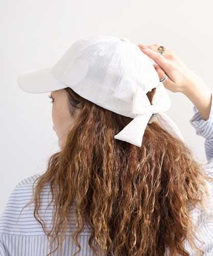 2WAY RIBBON CAP