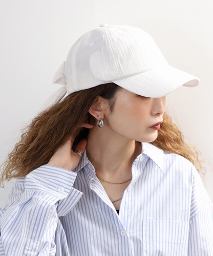 2WAY RIBBON CAP