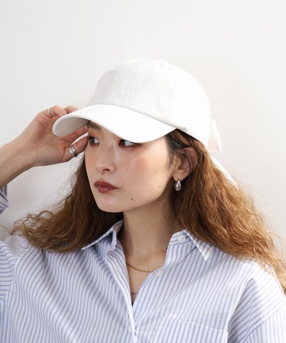 2WAY RIBBON CAP