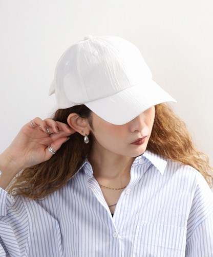 2WAY RIBBON CAP