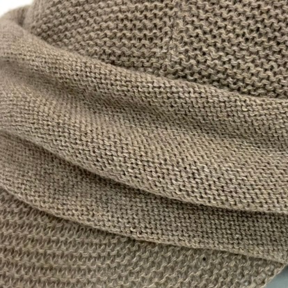 WHOLE KNITTED CASQUETTE