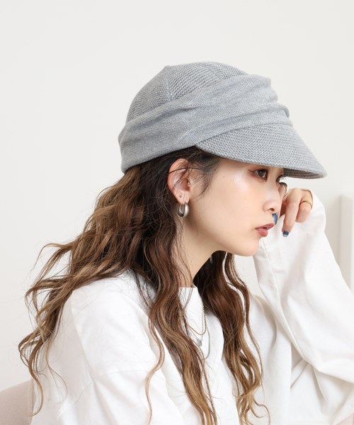 WHOLE KNITTED CASQUETTE