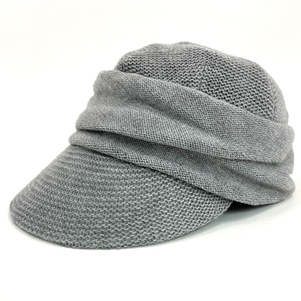 WHOLE KNITTED CASQUETTE