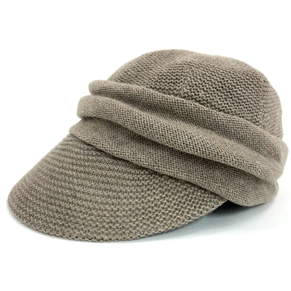 WHOLE KNITTED CASQUETTE