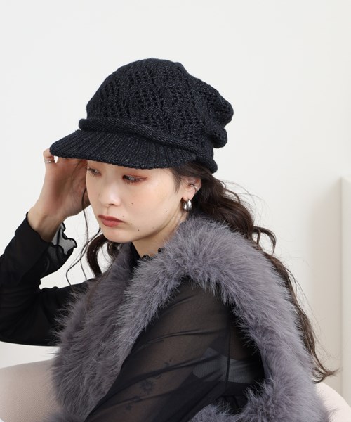 D KNIT CASQUETTE