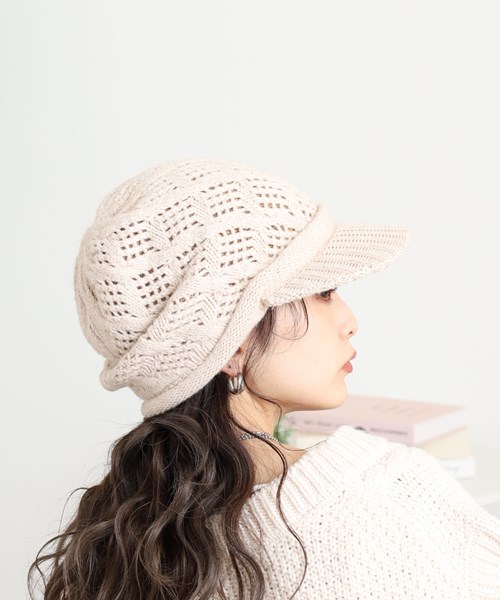 D KNIT CASQUETTE