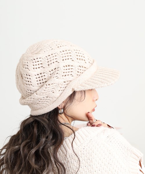D KNIT CASQUETTE