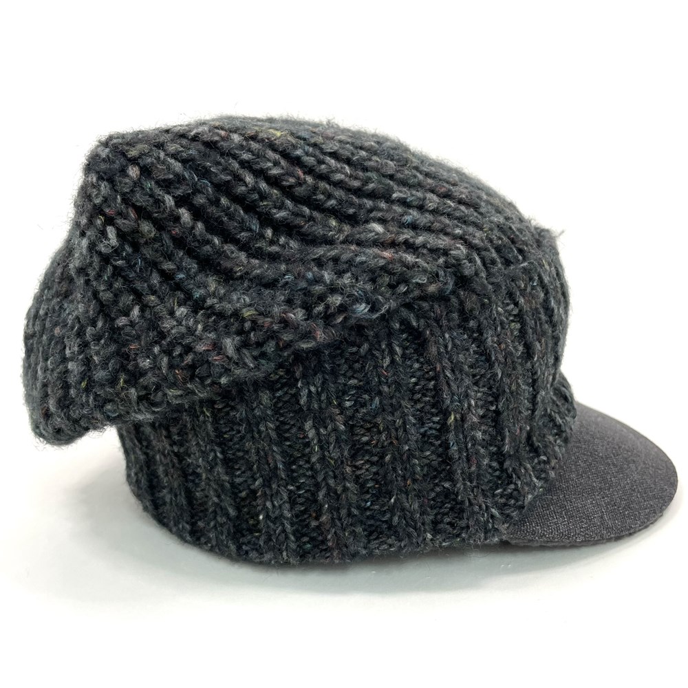 FUZZY KNIT CASQUETTE