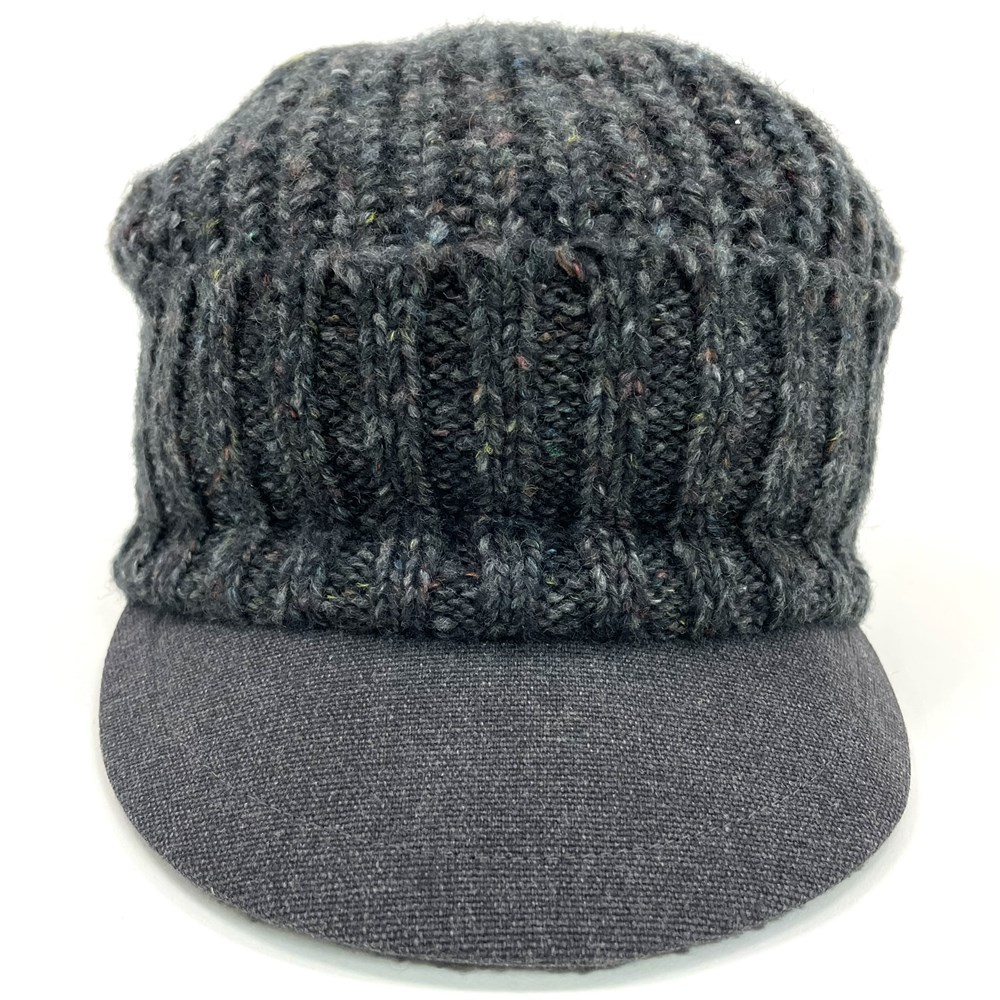 FUZZY KNIT CASQUETTE