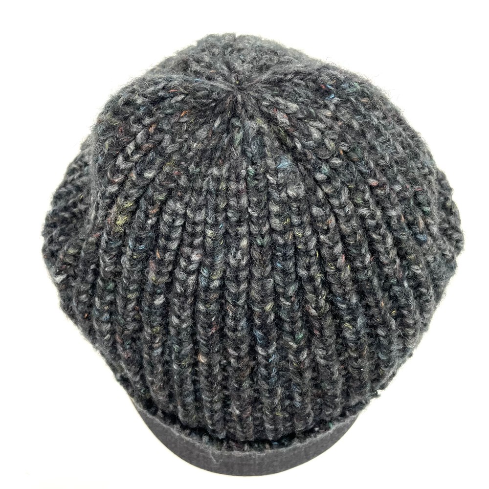 FUZZY KNIT CASQUETTE