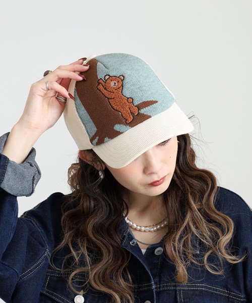 BEAR KNIT CAP