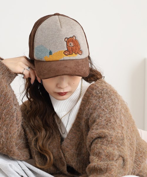 BEAR KNIT CAP