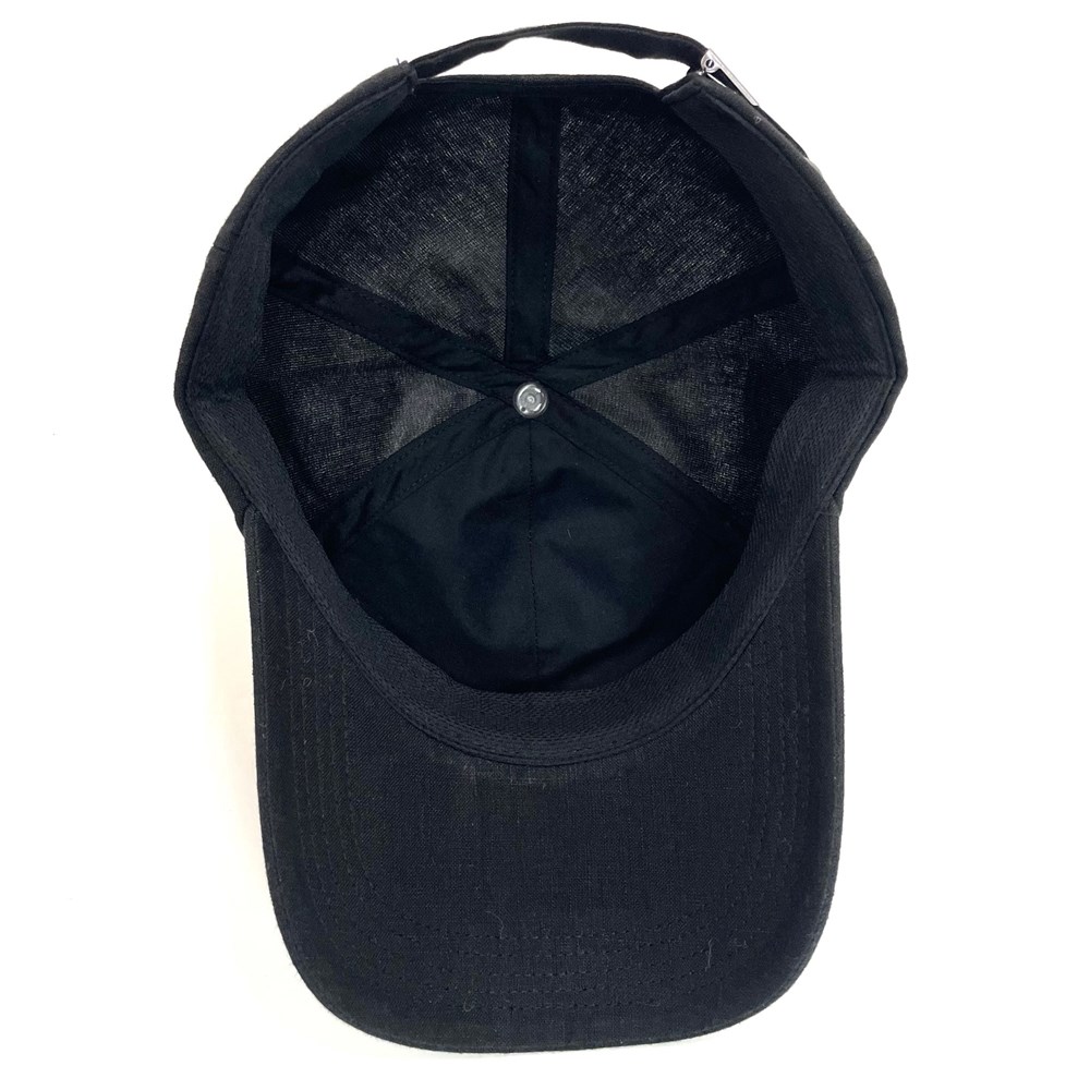 LONG VISOR LINEN CAP