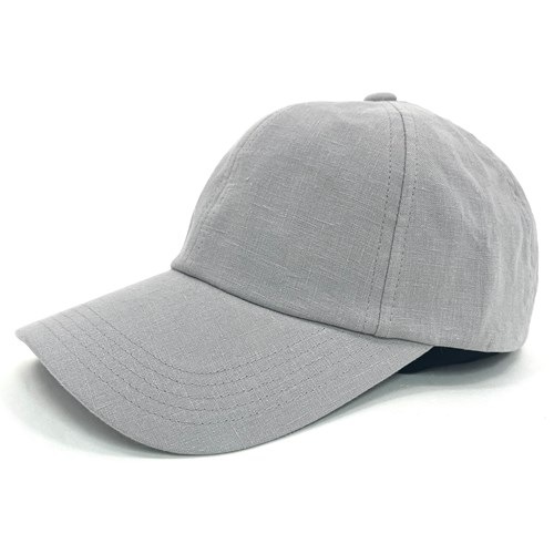 LONG VISOR LINEN CAP