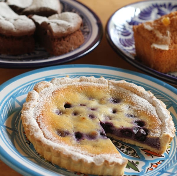 【⑤】ブルーフルーテッドフルレースケーキディッシュ ブルーフルーテッド フルレース ケーキ ディッシュ スクエア 26cm