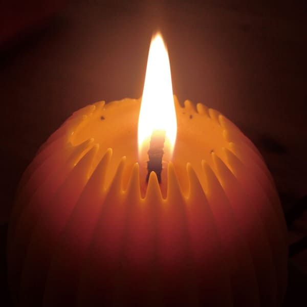 蜜蝋キャンドル Tsubomi（つぼみ） | lampo（ランプ） 【 北海道