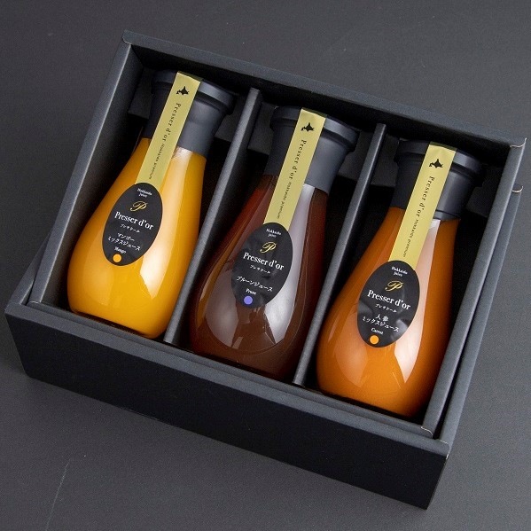 プレサドール ジュース3本セット | 北海道アグリマート 【 北海道