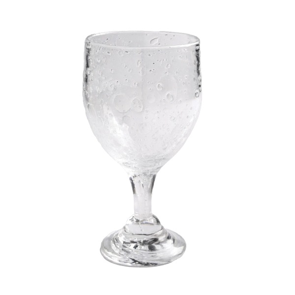 泡の足つきワイングラス | クスモトスケヒロ 【 北海道 スロウ