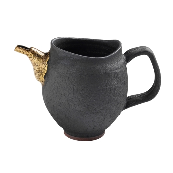 凍裂 金彩手付き注器 | CERAMIC-STUDIO GAKU 【 北海道 スロウ