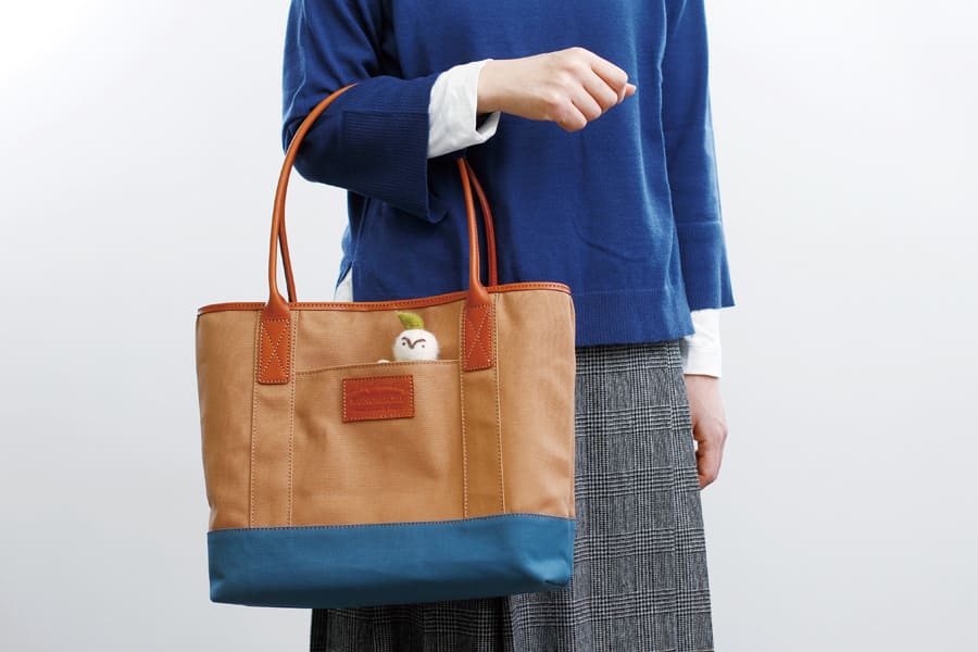 レザー 帆布トートバッグ Konomichi 札幌市 北海道 スロウなお買い物 Slowly Snowy