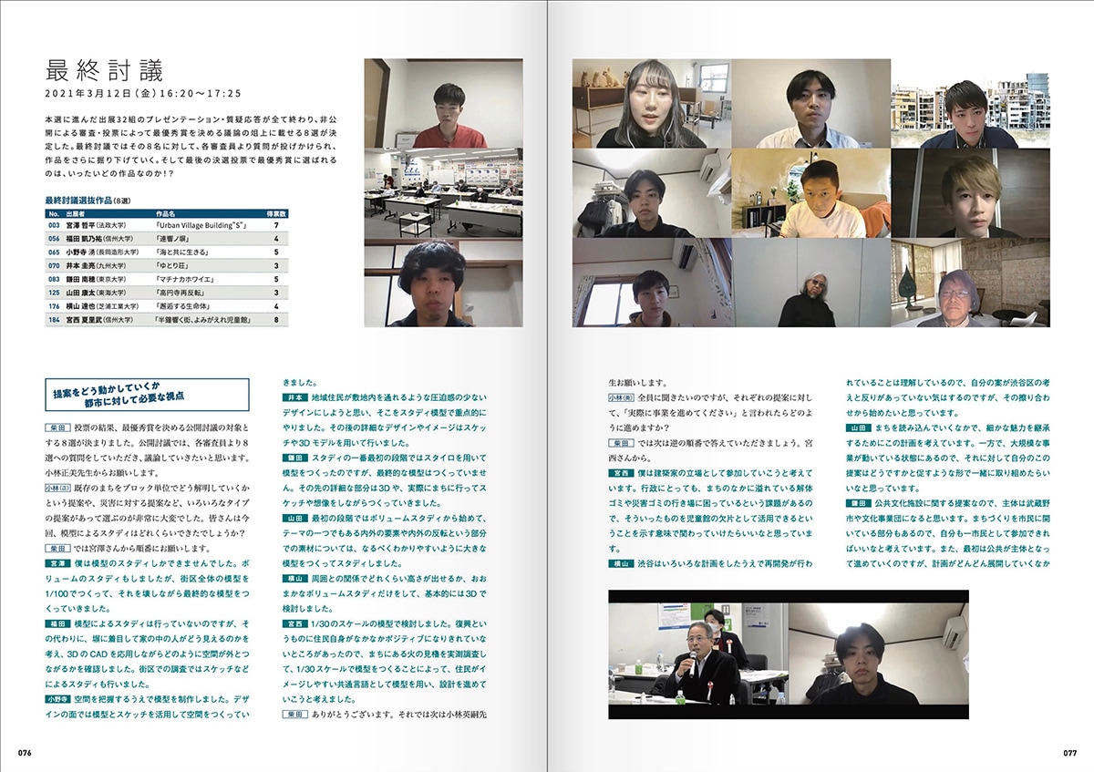 2021 第8回 都市・まちづくりコンクール