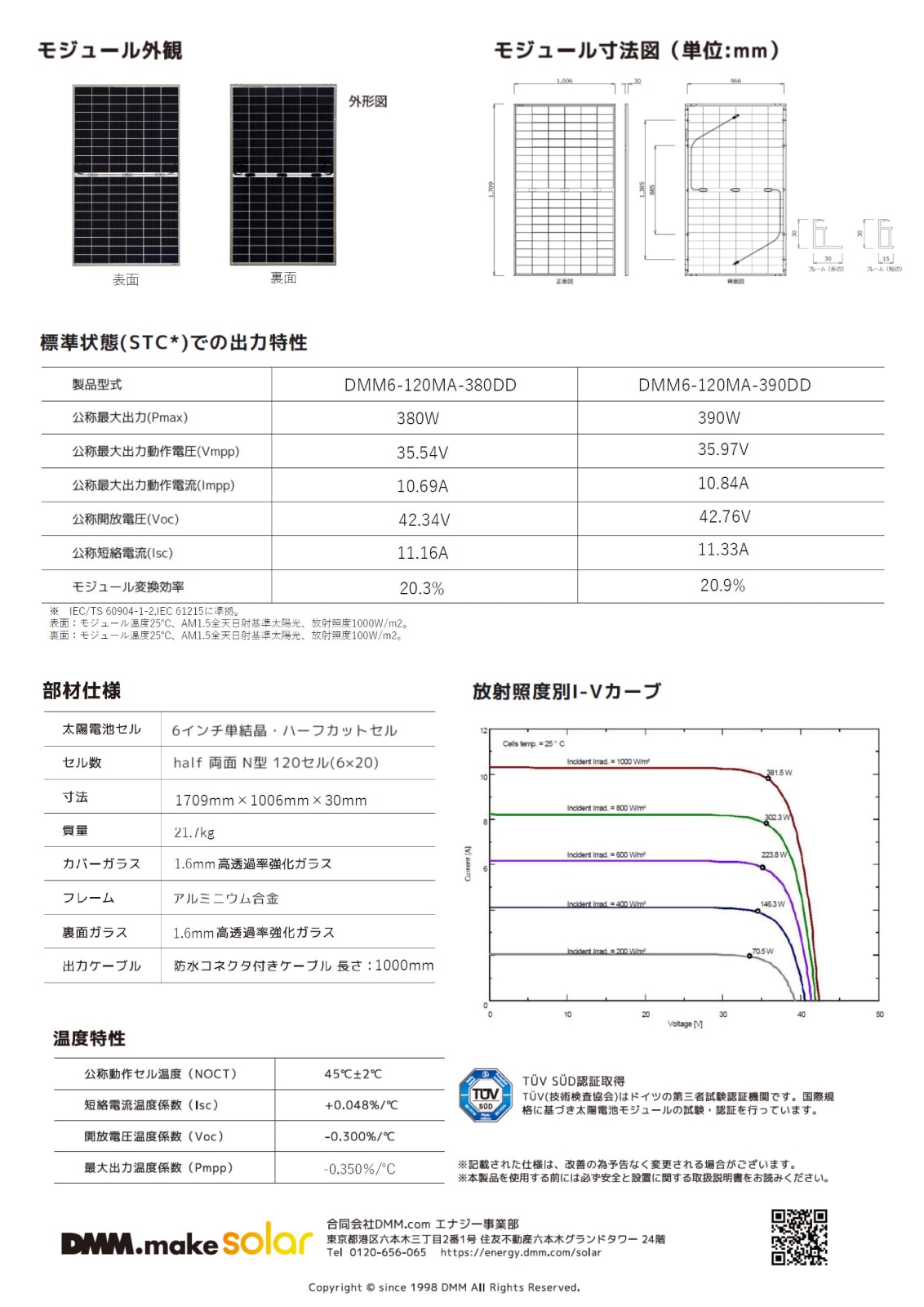 ���ò�����ñ�뾽390W ξ��ȯ�š�DMM.com ���۸��ѥͥ� DMM6-120MA-390DD