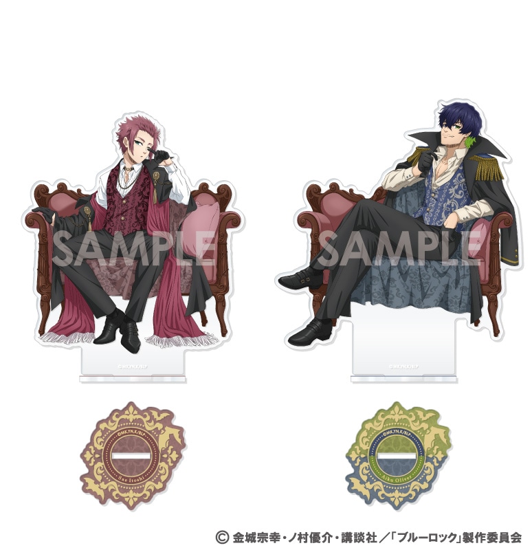 ブルーロック 糸師凛 糸師冴 幼少期 原作 アクリルスタンド 5点セット
